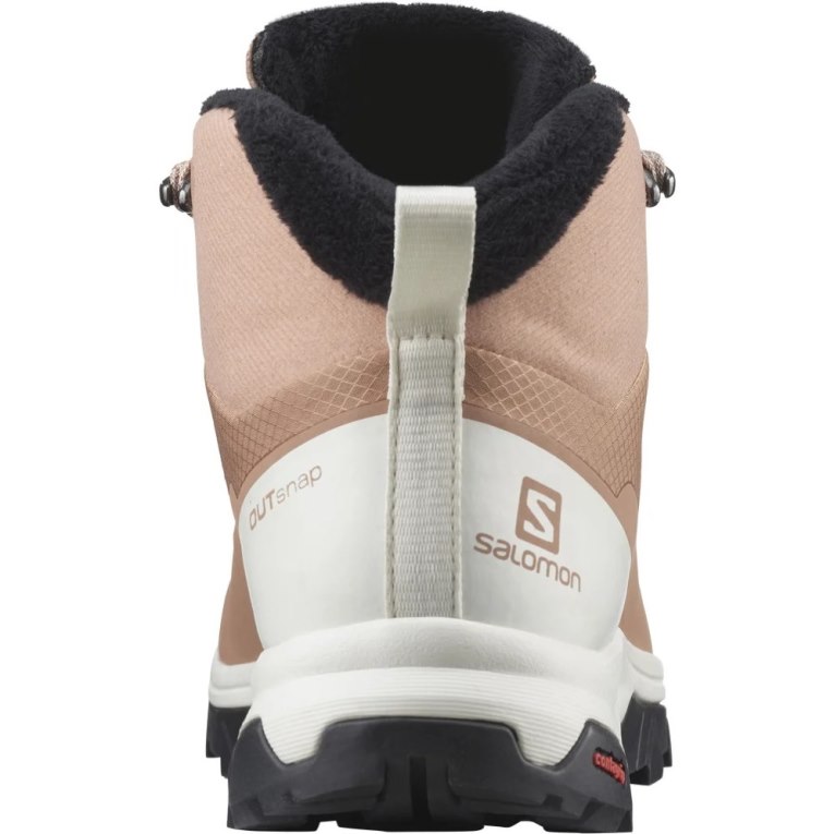 Botas de Invierno Salomon Outsnap CSWP Mujer Marrom | MX QAKP237